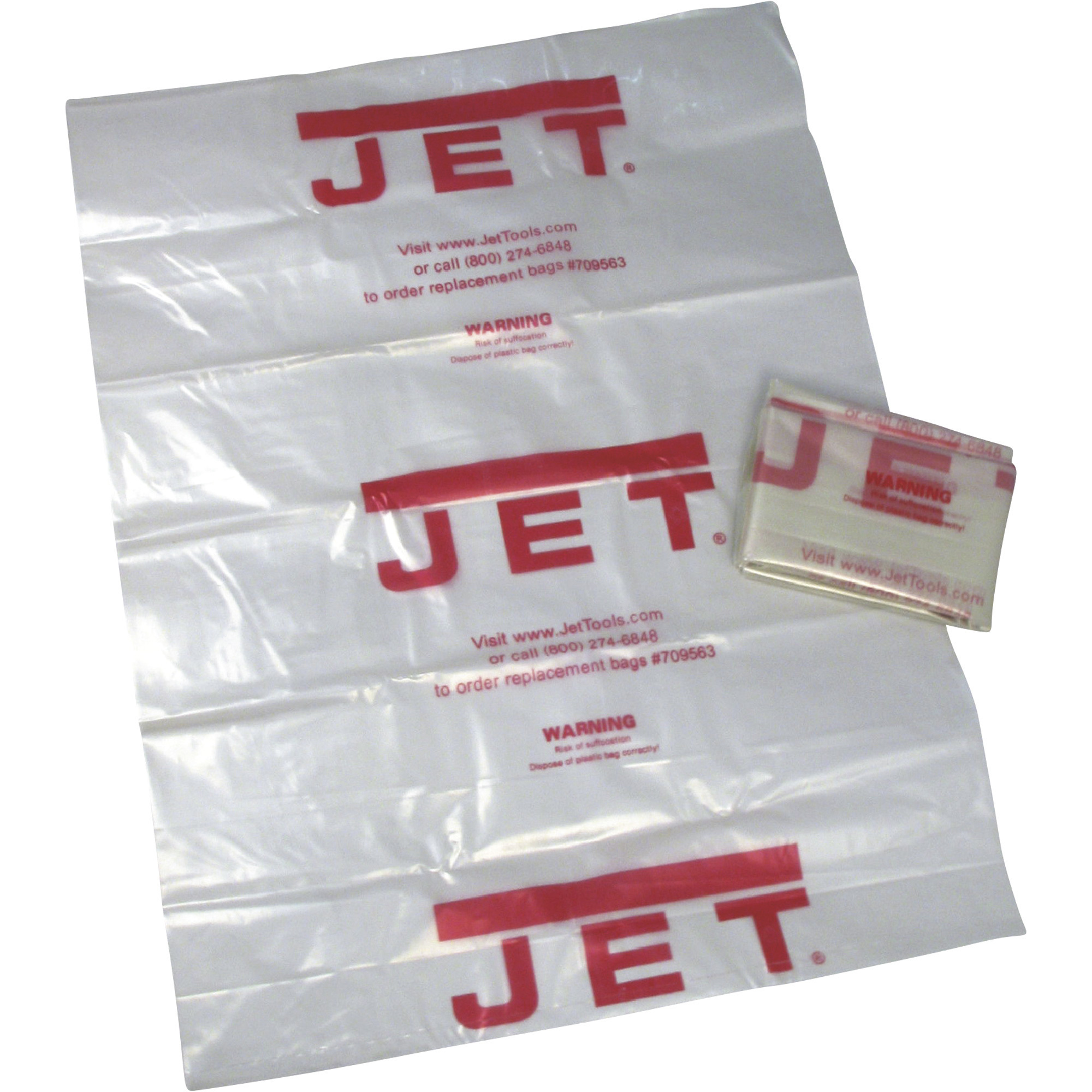 JET 14in. Collection Bag, 5-Pk., For Item# 59807, Model# CB-5